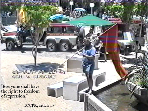 Everyone shall have the right to freedom of expression. ICCPR, article 19